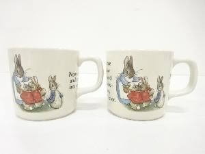 WEDGWOOD　ウェッジウッド　ピーターラビット　マグ　ペア
